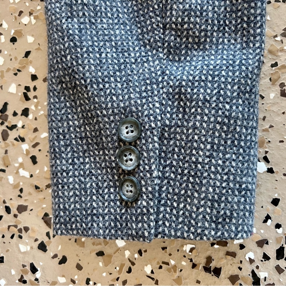 Pendleton Gray Wool Blazer, Size 8 - image 5